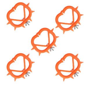 5pcs Plastic Calf Cow Weaner Cattle Calf Farm Livestock Nose Thorn Clip