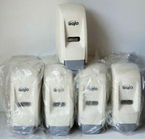 9 Gojo 9034-12 800Ml Bag-In-Box Dispenser, Push-Style, White,