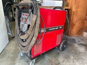 Lincoln Power Mig 300 Welder and Push/Pull Python Gun Aluminum Mig Welding