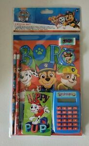PAW PATROL  7 Piece Fun Calculator Set  BACK TO SCHOOL - NICKELODEON - BRAND NEW