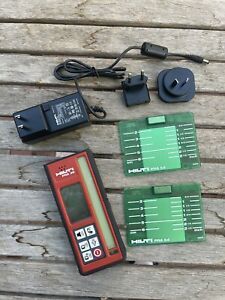 Hilti PRA 36 Laser Receiver with PRA 54 and PUA 81 Plug