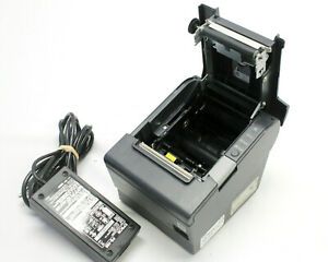 Epson TM-T88V M244A USB/Serial Thermal Receipt Printer with Power Supply Adapter