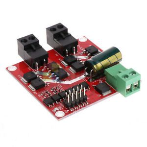 7A 160W Dual Motor Drive Module DC 12V/24V PWM H-bridge L298 Logic Control Board