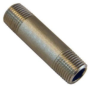 32-1503 Stainless Steel Pipe Nipple, 1/8-In. x Short - Quantity 6