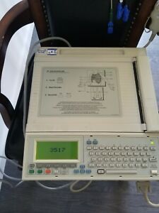 PHILIPS Agilent PageWriter 300pi M1770A ECG EKG WITH PATIENT CABLES