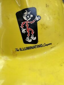 vtg 1980’s illuminating co hard hat