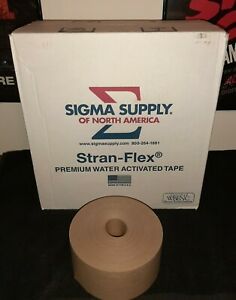 Stran - Flex Premium Water Activated Tape 70mm X 450ft 10 Pack