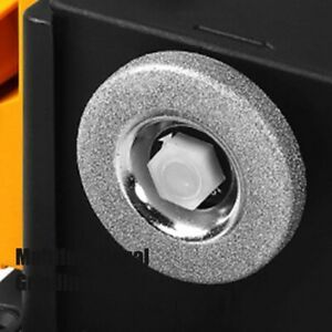 2PCS 50mm Diamond Grinding Wheel Set Abrasive Disc Electric Sharpener Drill UK