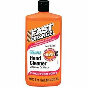 PERMATEX Fast Orange Pumice Citrus Hand Cleaner, 15 Oz. 25122  - 1 Each