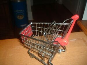 Mini Supermarket Handcart, Shopping Cart Shopping Utility Cart Mode Desk