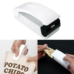 Portable Mini Home Heat Bag Sealer Sealing Machine Food Packaging A9I2 Bag Z5P4