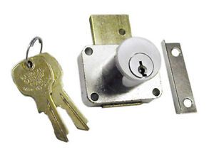 National Lock N8179 26D 107 1-.38 In. Cylinder Pin Tumbler Drawer Locks With Key