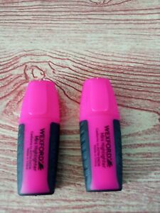 Lot of 2 Mini Wexford Brand Highlighters.