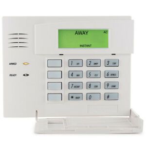 Honeywell 5828 Wireless Alarm Keypad, includes desk mount and power adapter NIB