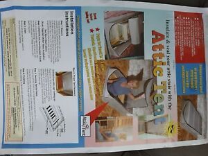 30&#034;x30&#034;x15&#034; AT-7 Attic Access Door Cover Pull Down Stairs Tent Insulation