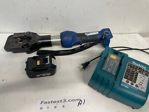 Sherman Reilly Greenlee 18v Hydraulic Cable Cutter ACSR Rebar Copper