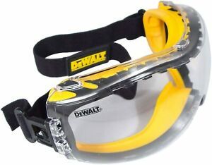 DPG82-11C Concealer Clear Anti-Fog Dual Mold Safety Goggle, Clear Lens, 1 Pair