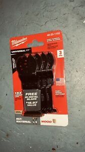 Milwaukee 49-25-1103 Oscillating Multi-Tool Blade Kit (3-Piece) New In Box