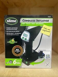 SLIME 40057 HANDHELD CORDLESS TIRE INFLATOR PUMP WITH AUTO SHUT OFF (E10014212)