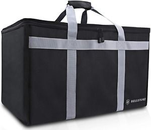 BELLEFORD Insulated Food Delivery Bag XXL - 23x14x15&#034; Waterproof Grocery Storage
