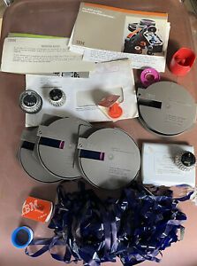 VINTAGE HUGE LOT IBM Selectric Typewriter Font COURIER ADVOCATE RIBBON CARTRIDGE