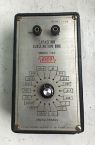 EICO Capacitor Substitution Box Model 1120