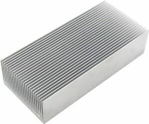 audiofan Heat sink Aluminum heat sink 1 point Approx. 69mm x 150mm x 37mm Silve