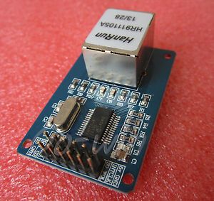 2pcs New ENC28J60 Ethernet LAN Network Module For Arduino SPI AVR PIC LPC STM32