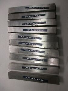 10 PCS 1/2&#034; X 1/2&#034; X 4&#034; HSS  5.5% COBALT TOOL BITS LATHE FLY CUTTER MILL BLANKS