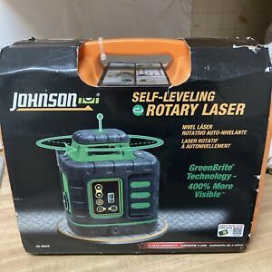 Johnson Self Leveling Rotary Laser Kit 40-6543 *New In Box* Free Shipping