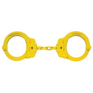 Peerless Handcuff Company 750Cy Chain Handcuff, Yellow