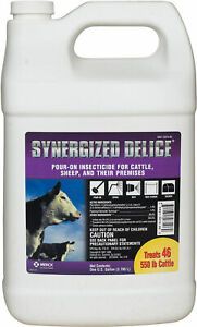 Delice Synergized Cattle Gallon Pour On Insecticide Sheep Premises