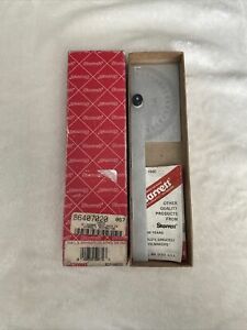 Starrett C183 Steel Protractor, 6&#034;/150mm Blade Length