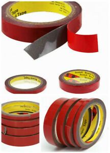 Auto Truck Car Acrylic Foam Double Sided Attachment Tape Adhesive 5/6/8/10mm