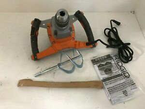 RIDGID R7135 Corded Single Paddle Mixer5/8 Inch Keyed Chuck 11 A 800 RPM N