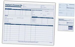 Employees Personnel File Folder, Heavy Card Stock, 11-3/4 x 9-1/2 1 PACK