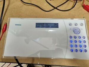 Siemens IC60WA-10 security panel, 8 zone, phone alert, battery backup, USED