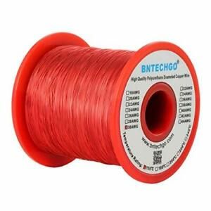 BNTECHGO 30 AWG Magnet Wire - Enameled Copper Wire - Enameled Magnet Winding ...