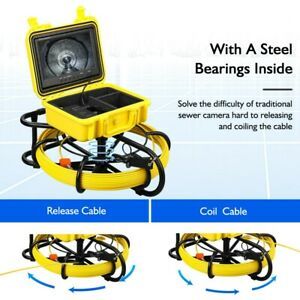 Underwater 30M Pipeline Endoscope Durable Inspection Cam For Buildings Sewer