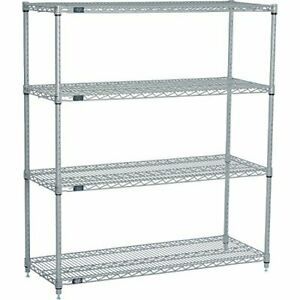 &#034; 24&#034;&#034; x 30&#034;&#034; x 86&#034;&#034;, 4 Tier, NSF Listed Adjustable Wire Shelving, Unit