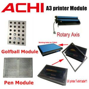 T-shirt Working Table Pen/Golfball Module Professional Fixture For A3 UV Printer