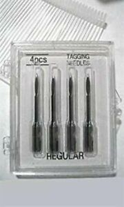 Replacement Needles for Steel Regular Tagging Gun - Box of 4
