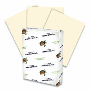 Hammermill Colors Print Paper, 24 Lb, 11 X 17, Ivory, 500/Ream 104414