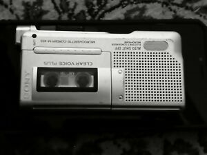 Sony M-455 Handheld Micro Cassette Voice Recorder TESTED!