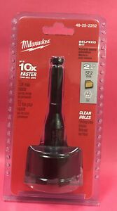 New, Sealed! Milwaukee 48-25-2252 2-1/4” High Speed Steel Selfeed Bit Hex 7/16&#034;