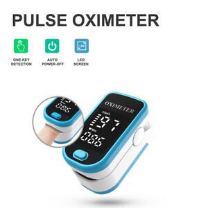 Finger Pulse Oximeter Blood Oxygen SpO2 Monitor PR Saturation Heart Rate ROHS AC