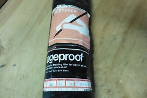 Dietzgen ageproof polyester drafting film pencil &amp; ink .003 2 sided matte 36x150