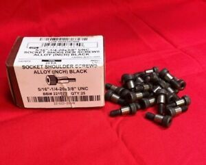 BRIGHTON BEST HEX SOCKET SHOULDER SCREW, 221022, 5/16&#034;-1/4&#034;-20 X 3/8&#034;, FULL BOX