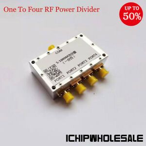 QM-PD4-05100S RF Power Divider Power Combiner 5-1000M Splitter SMA Connector 1-4