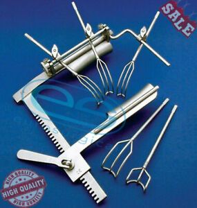 Cooley Cosgrove Mitral Valve Heart Retractor Complete Set Cardiovascular